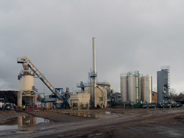 Centrale d&rsquo;enrobés